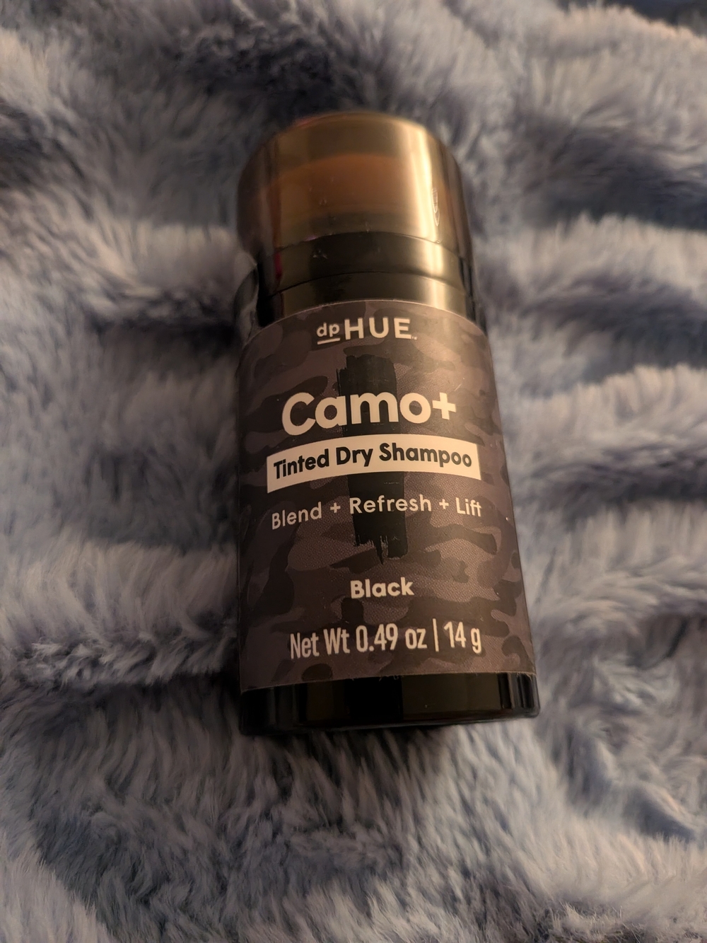 HUE Camo+ Tinted Dry Shampoo Stick - Black